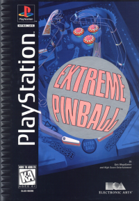 Extreme Pinball PAL Playstation PAL box art